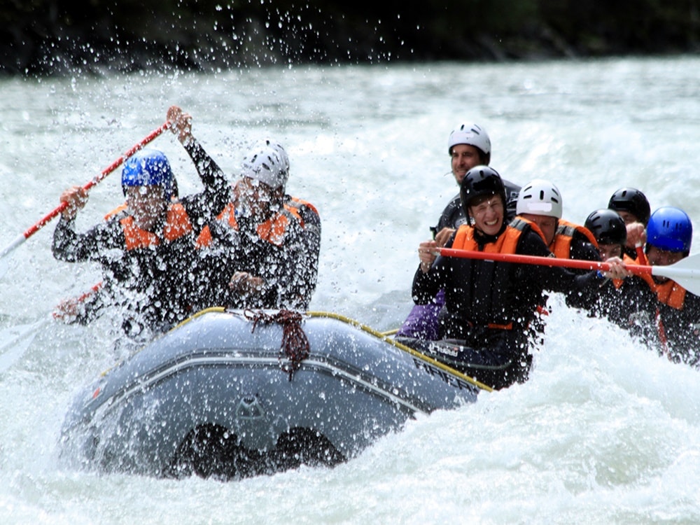 Rafting im Ötztal