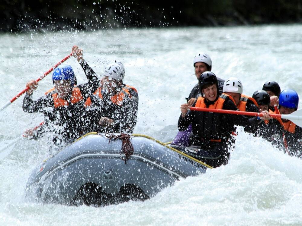 Rafting im Ötztal