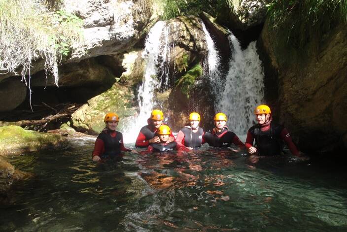 Canyoning Torrente Aviana