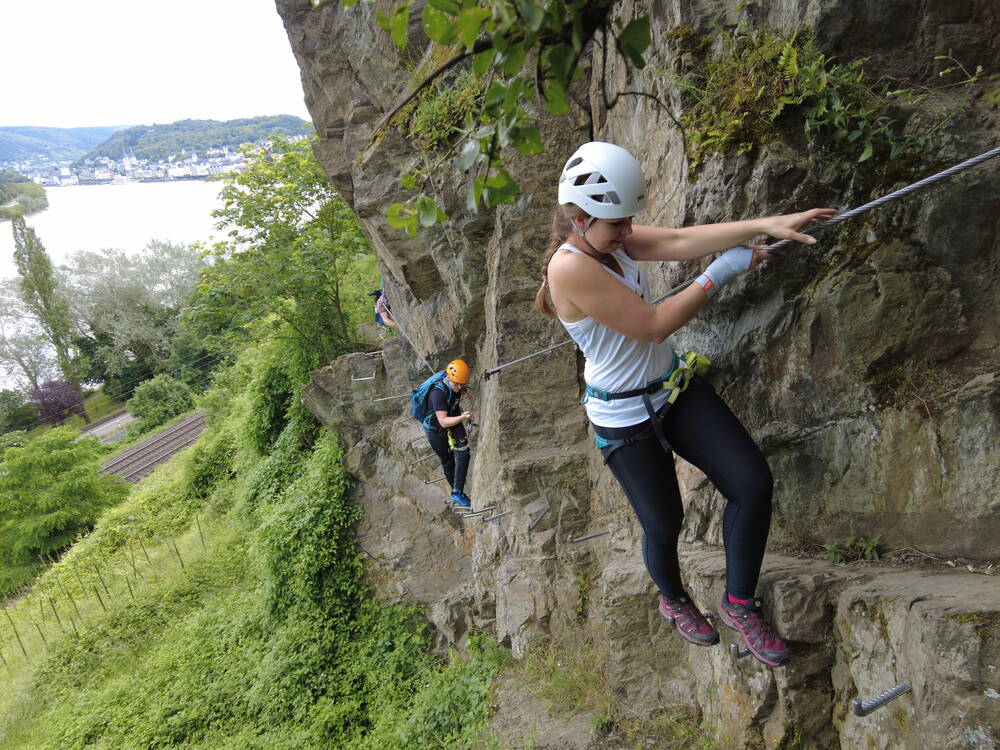Abenteuer Klettersteig Boppard 2 Erwachsene
