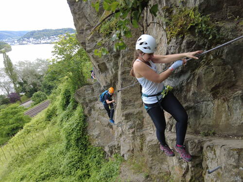 Abenteuer Klettersteig Boppard 2 Erwachsene