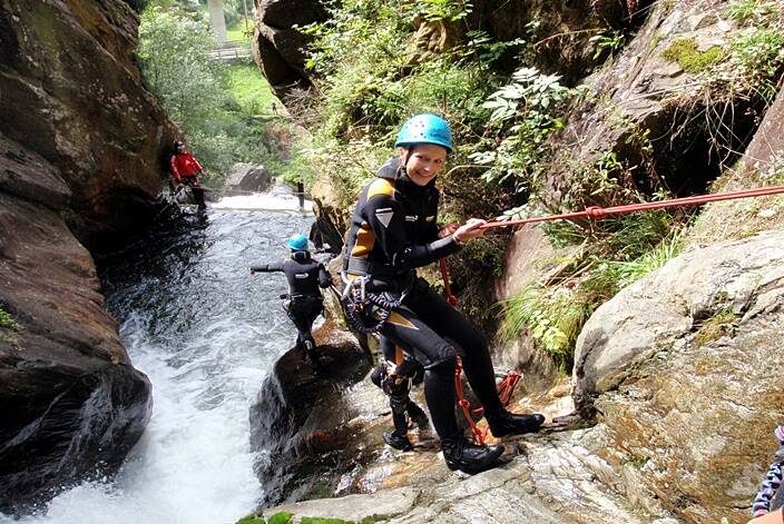 Canyoning Touren am Gardasee